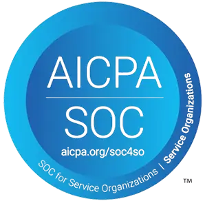 AICPA SOC compliance badge